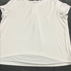 Athleta Women's White Crewneck Tee